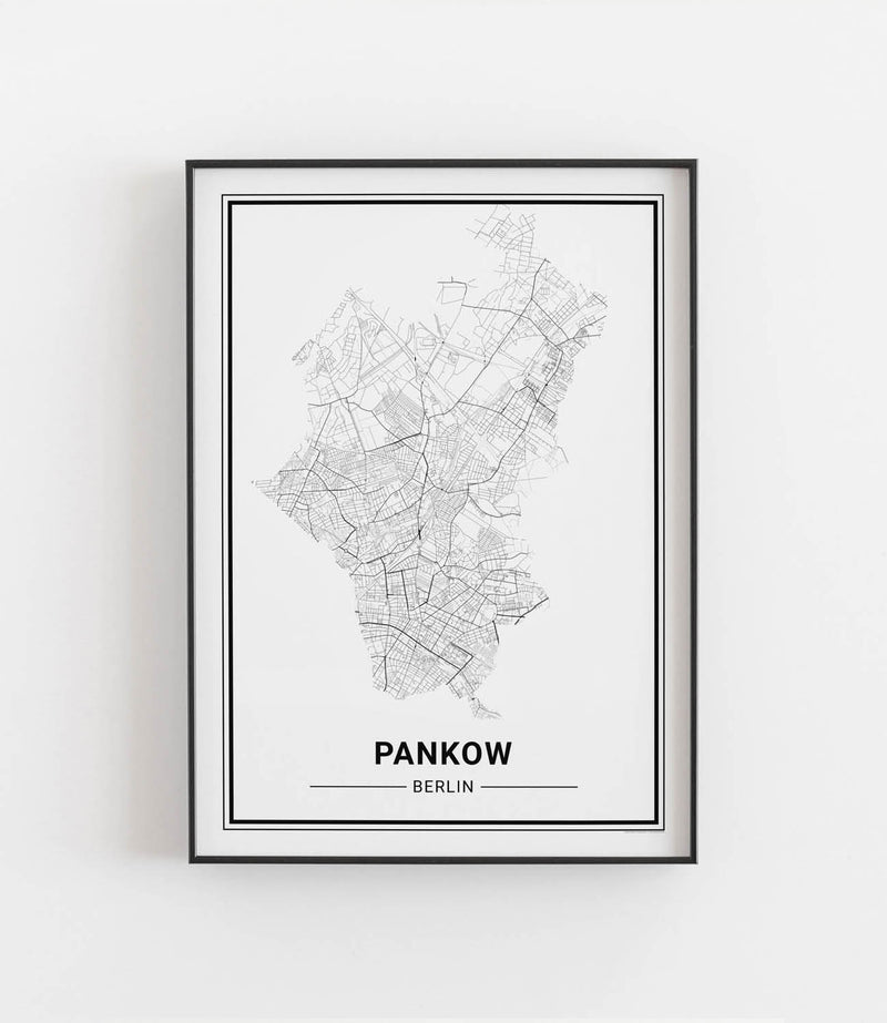 Berlin Pankow No. 2 Stadtkarte