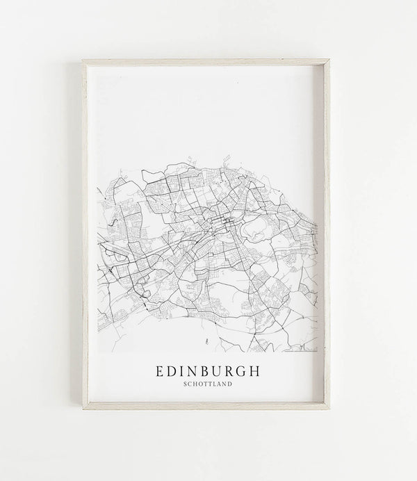 Edinburgh Stadtkarte