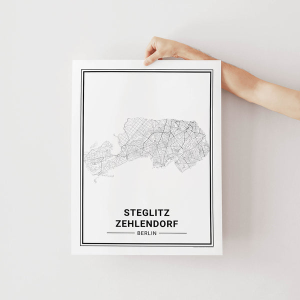 Berlin Steglitz Zehlendorf No. 2 Stadtkarte