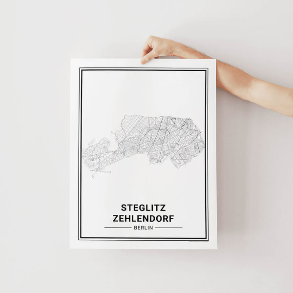 Berlin Steglitz Zehlendorf No. 2 Stadtkarte