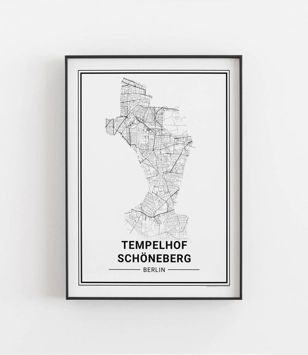 Berlin Tempelhof Schöneberg No. 2 Stadtkarte