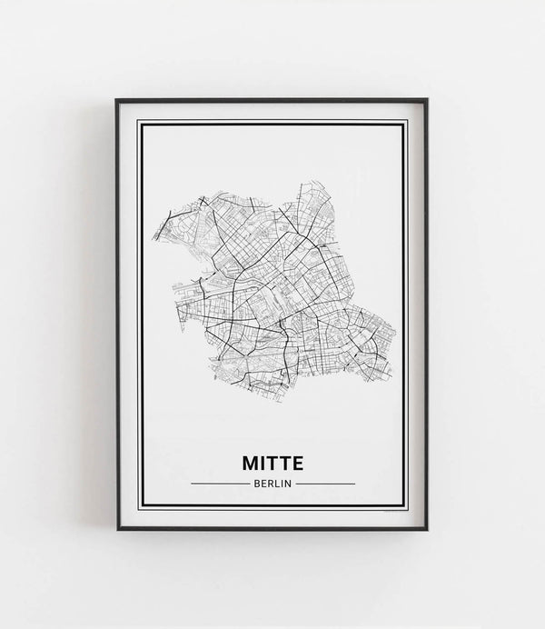 Berlin Mitte No. 2 Stadtkarte