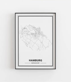 Hamburg Bergedorf No. 2 Stadtkarte