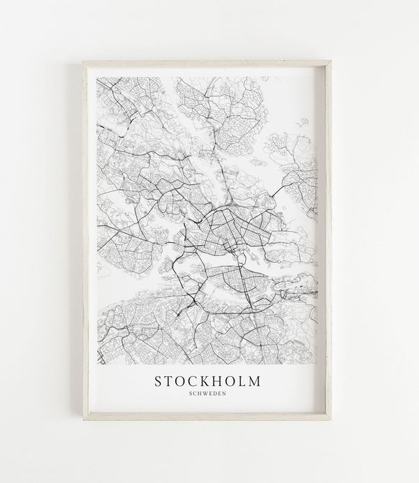 Stockholm Stadtkarte