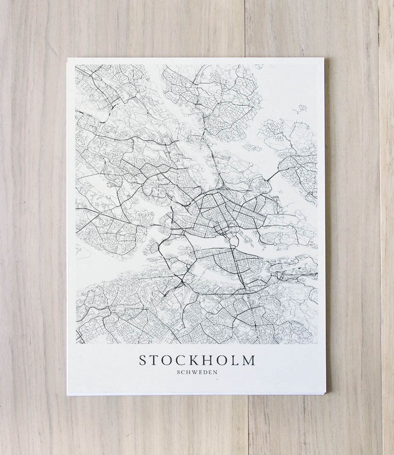 Stockholm Stadtkarte