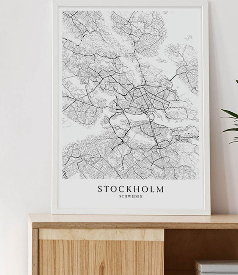 Stockholm Stadtkarte