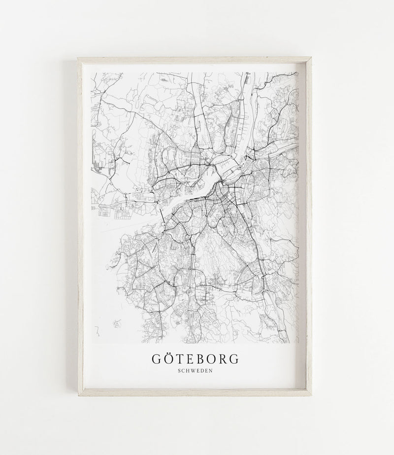 GÖTEBORG Stadtkarte
