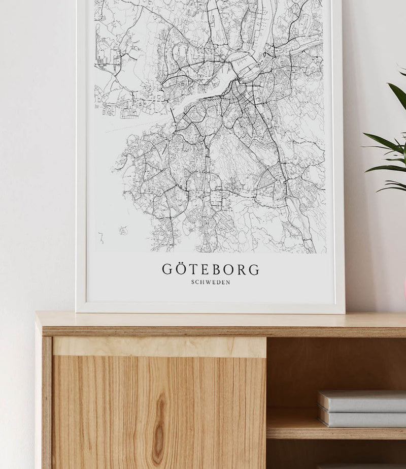 GÖTEBORG Stadtkarte
