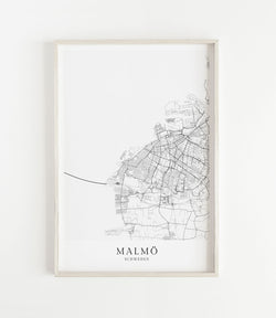 MALMÖ Stadtkarte