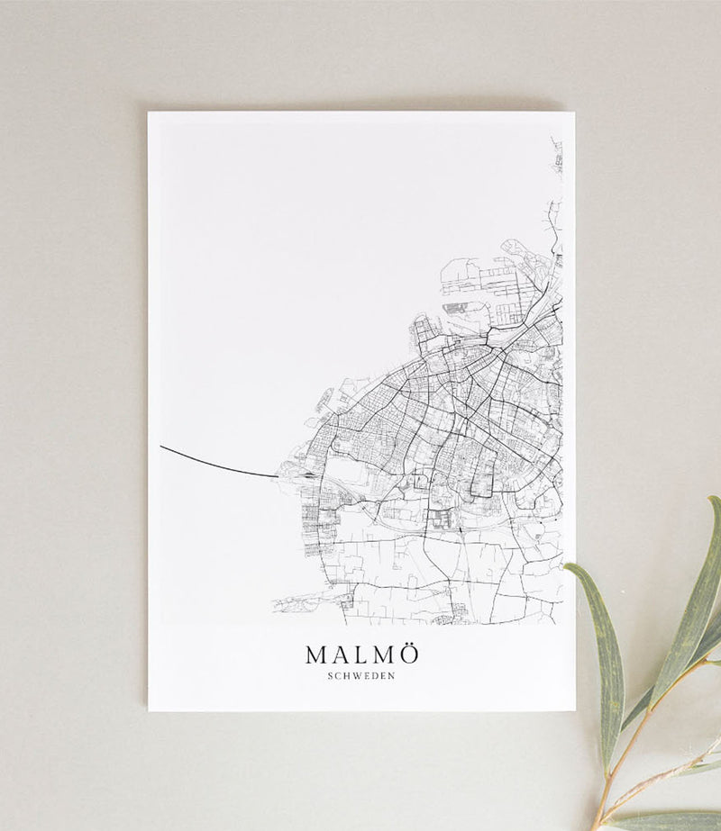 MALMÖ Stadtkarte