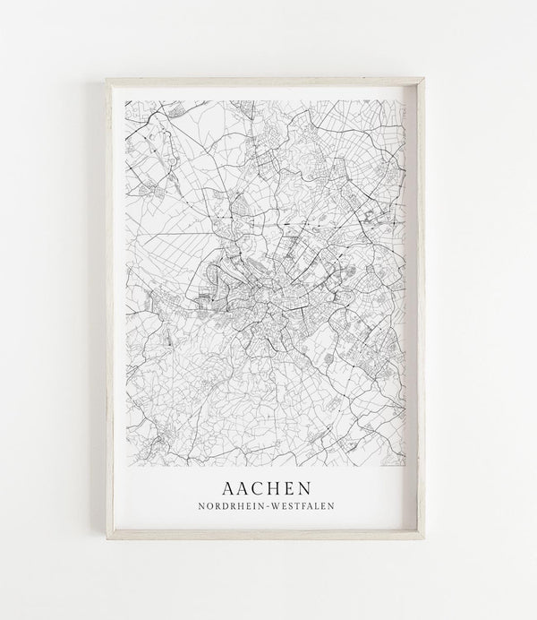Aachen Stadtkarte