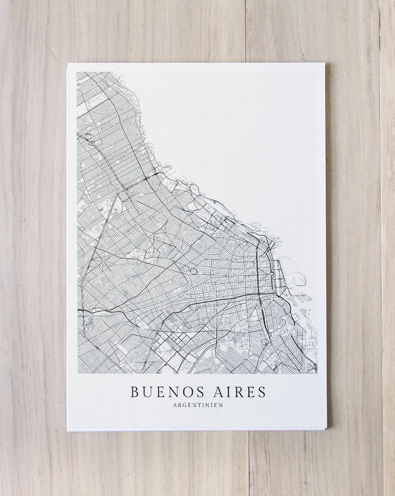 Buenos Aires Stadtkarte