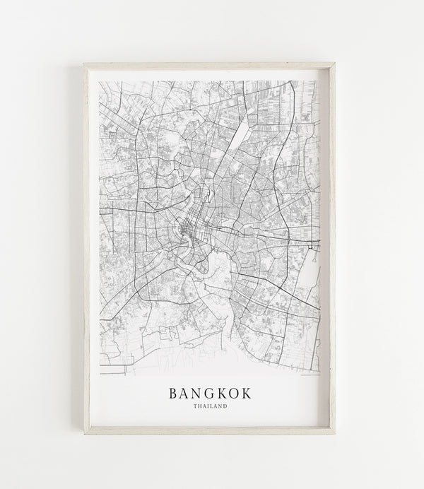 Bangkok Stadtkarte