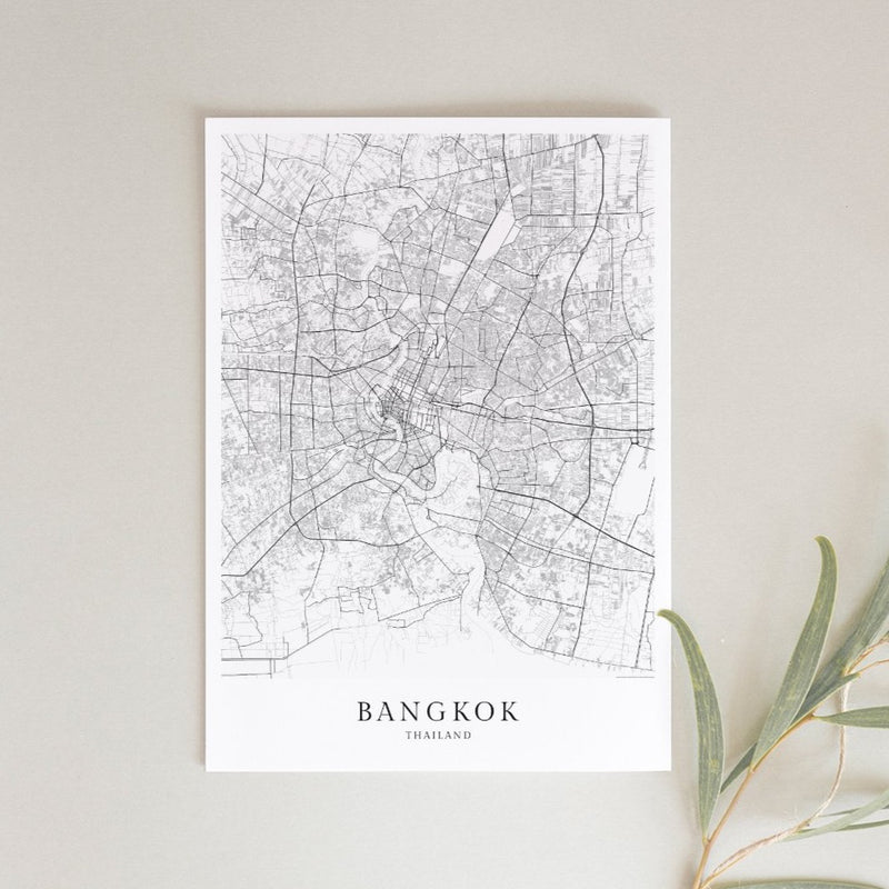 Bangkok Stadtkarte