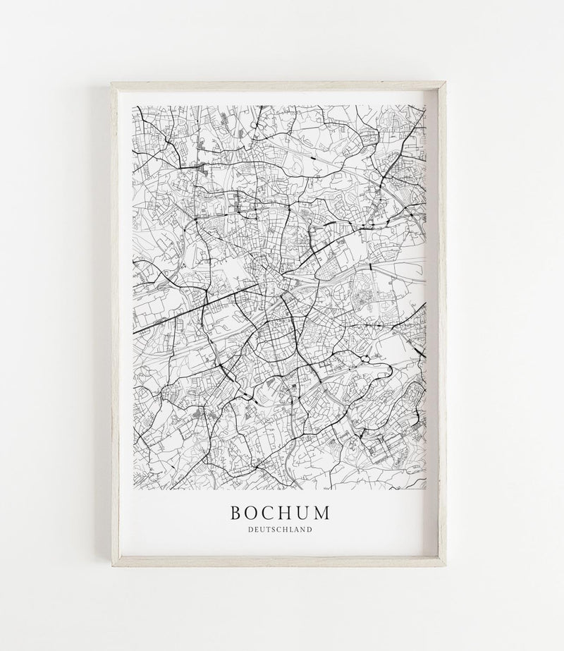 Bochum Stadtkarte
