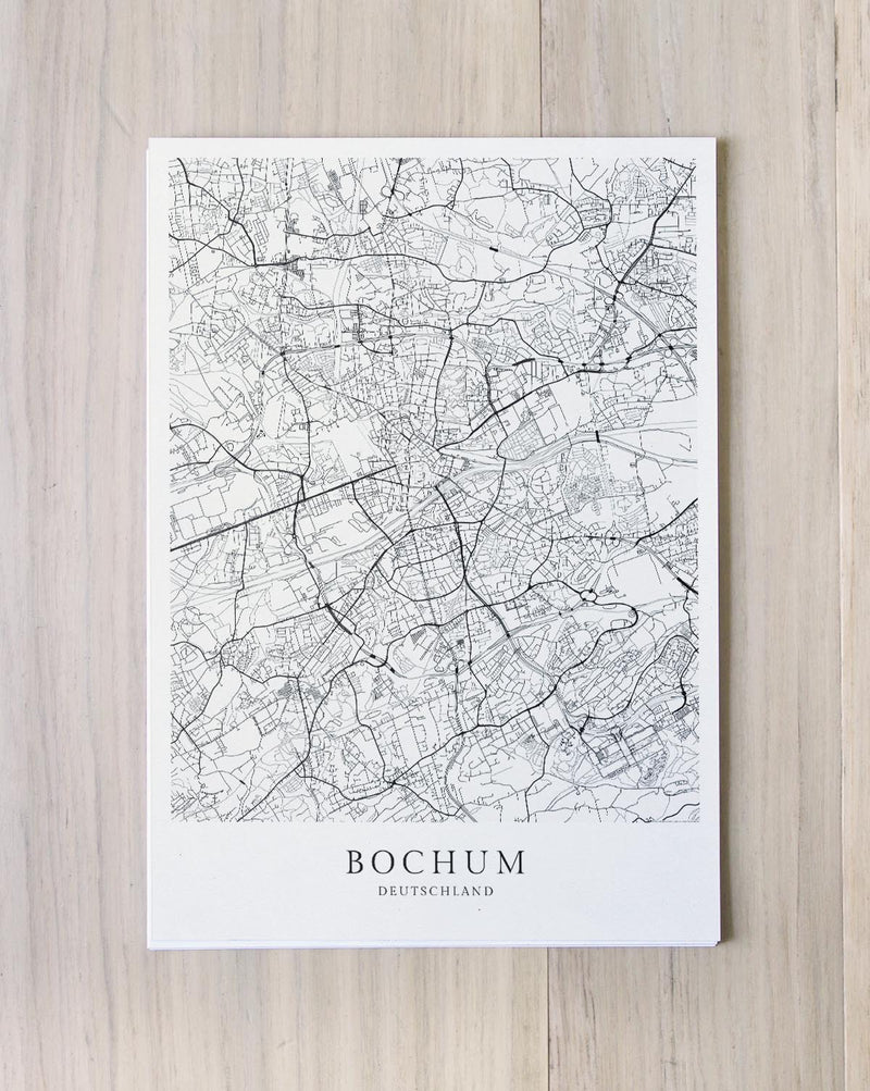 Bochum Stadtkarte