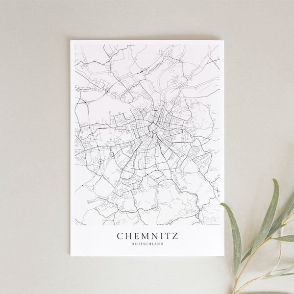 Chemnitz Stadtkarte