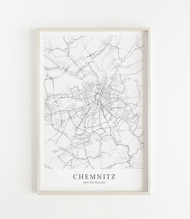 Chemnitz Stadtkarte