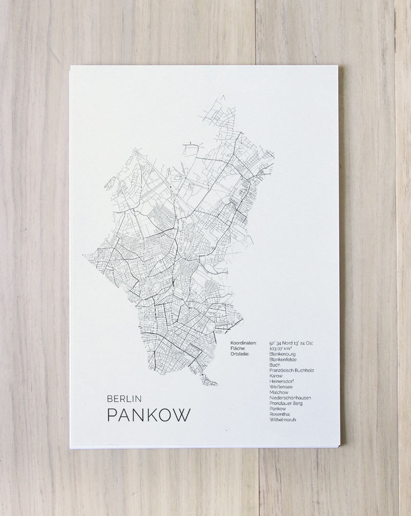 Berlin Pankow Stadtkarte
