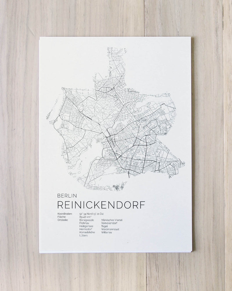 Berlin Reinickendorf Stadtkarte