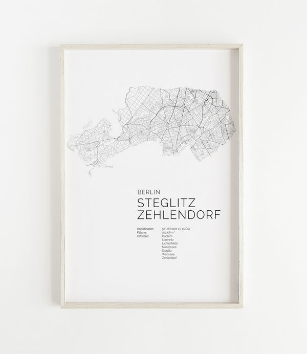 Berlin Steglitz Zehlendorf Stadtkarte