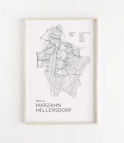 Berlin Marzahn Hellersdorf Stadtkarte