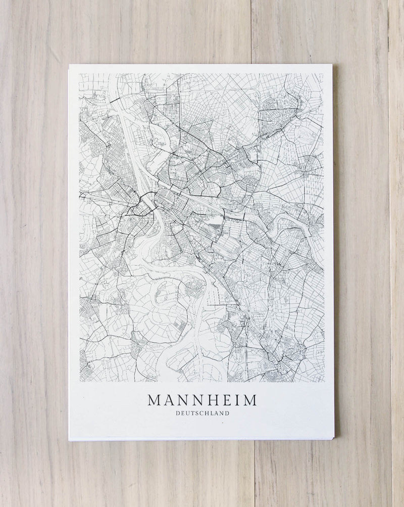 Mannheim Stadtkarte