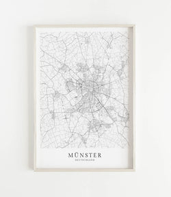 Münster Stadtkarte