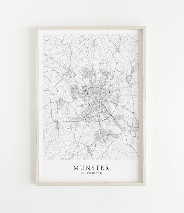 Münster Stadtkarte