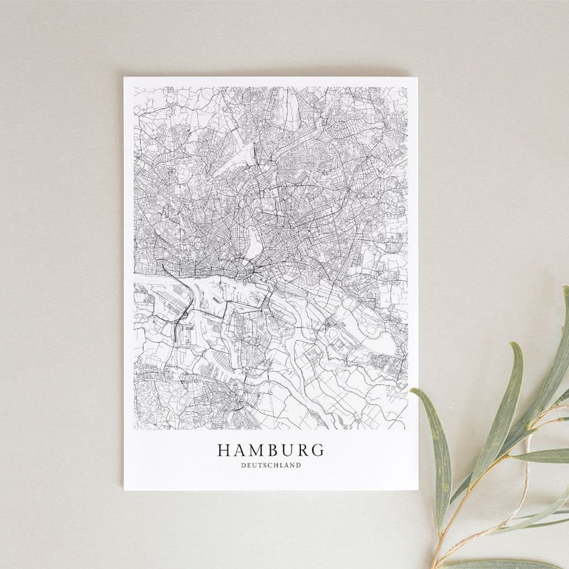 Hamburg Stadtkarte