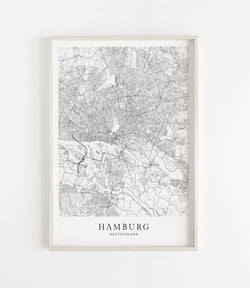 Hamburg Stadtkarte