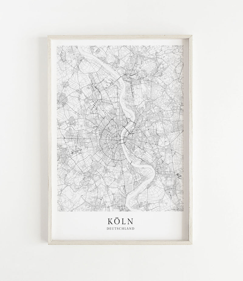 Köln Stadtkarte