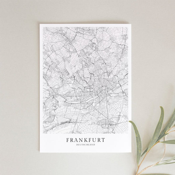 Frankfurt Stadtkarte