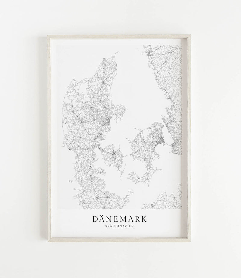 Dänemark Stadtkarte
