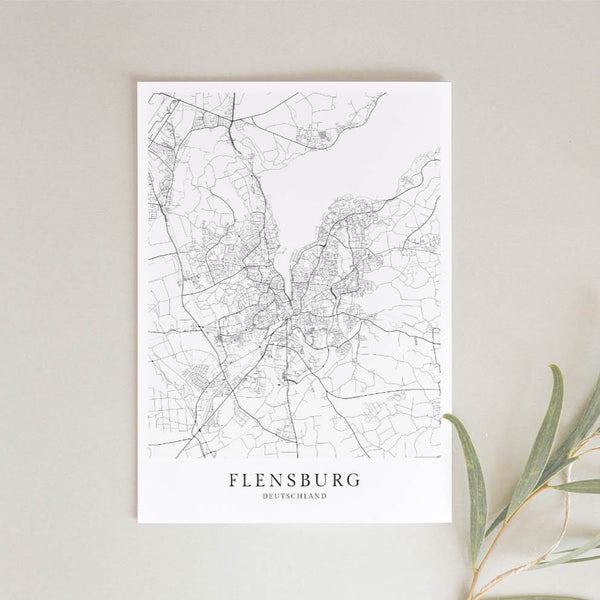 Flensburg Stadtkarte