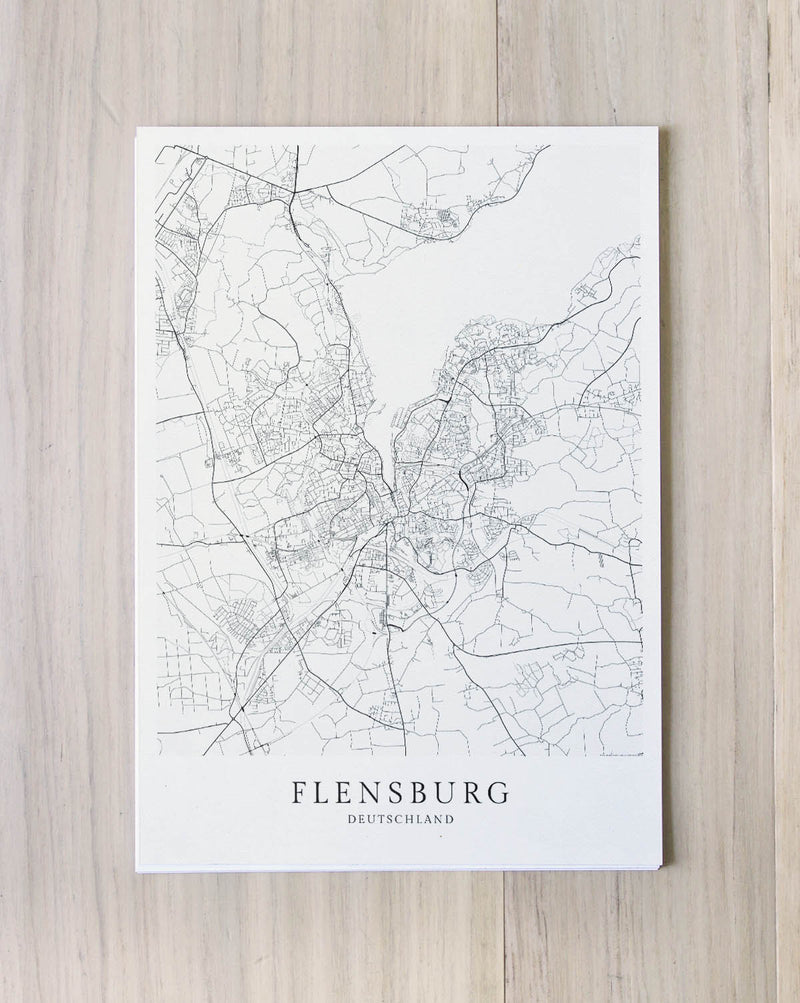 Flensburg Stadtkarte