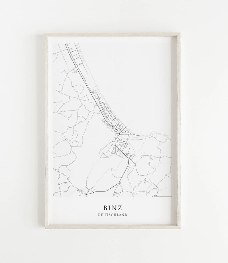Binz Stadtkarte