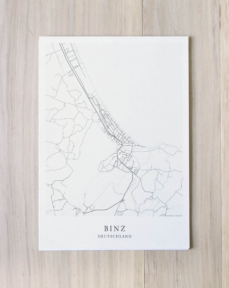 Binz Stadtkarte