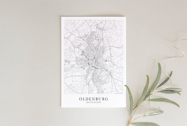 Oldenburg Stadtkarte