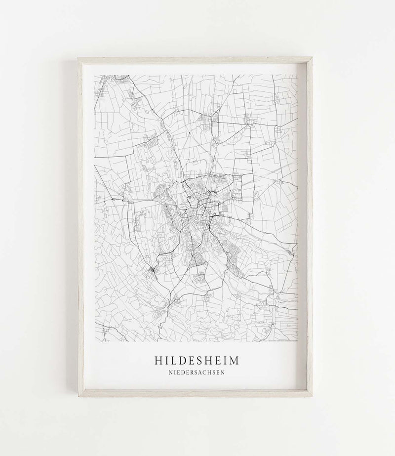 Hildesheim Stadtkarte