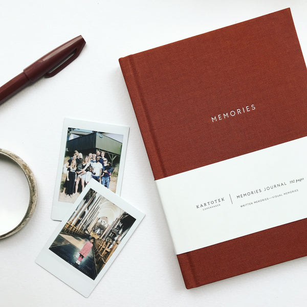 Kartotek Hardcover Notizbuch / Journal - Memories