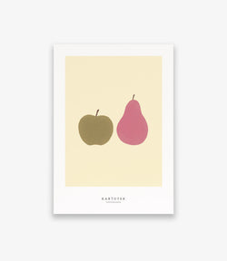 Kartotek Grußkarte A5 Apple and Pear