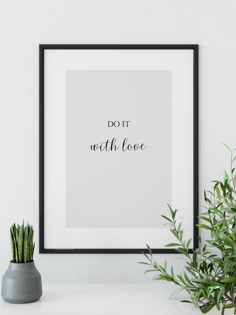 Do it with love Typo