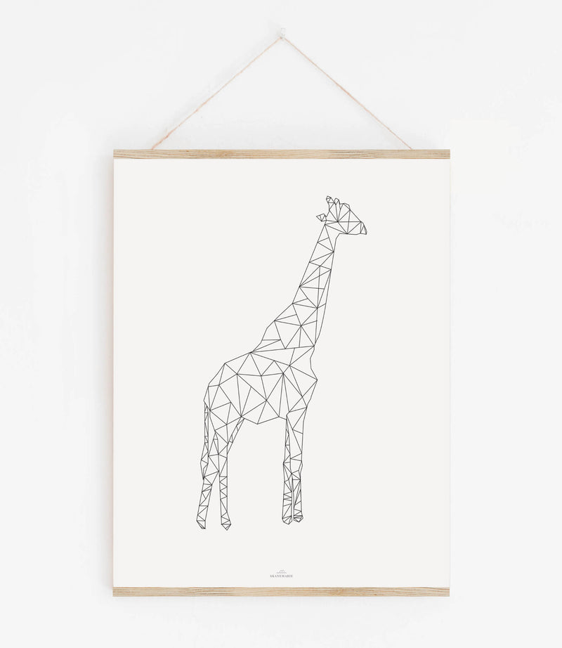 Giraffe geometrisch