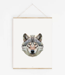 Wolf Poly Art