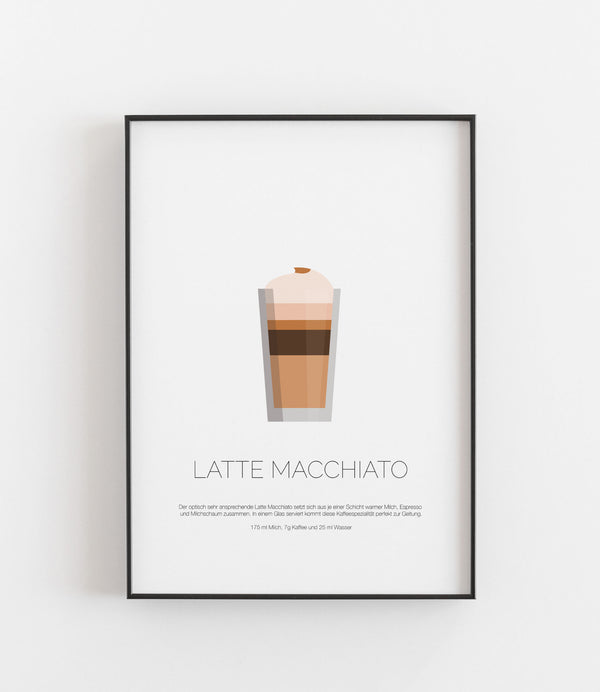 Latte Macchiato Illustration