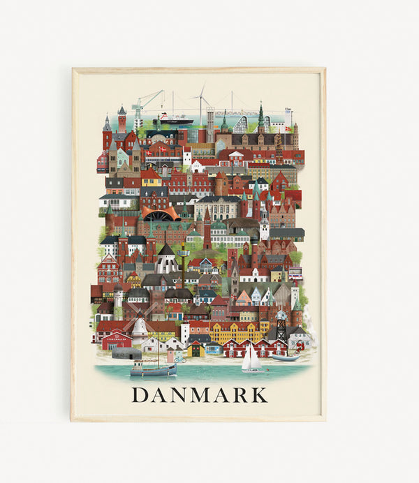 Dänemark Illustration