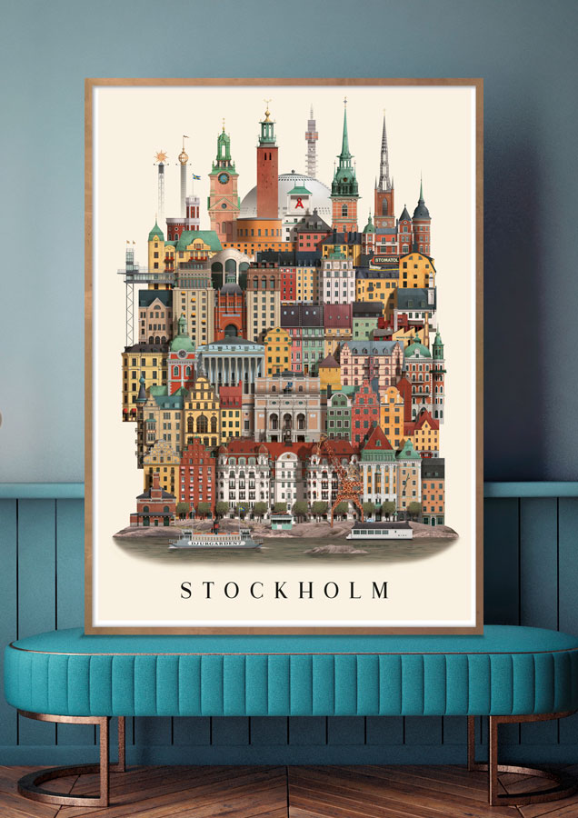 Stockholm Illustration