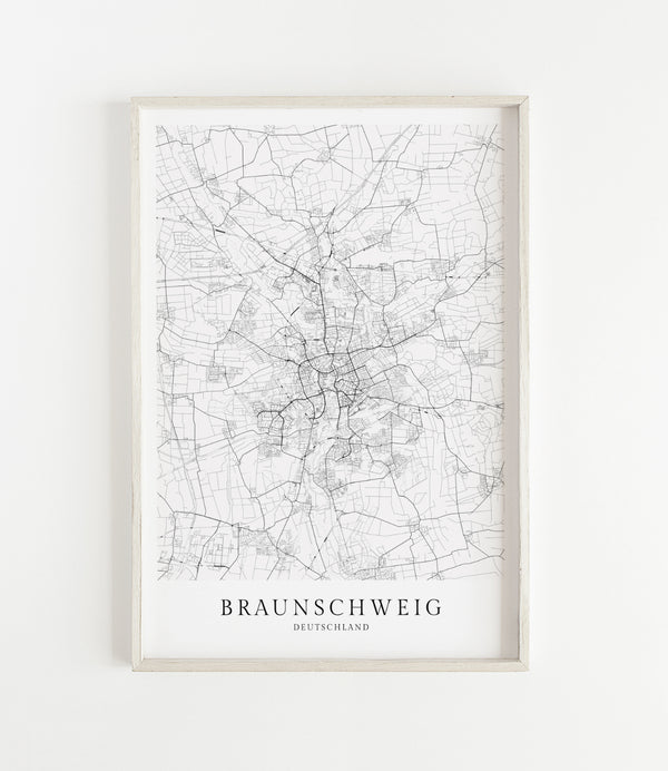 Braunschweig Stadtkarte