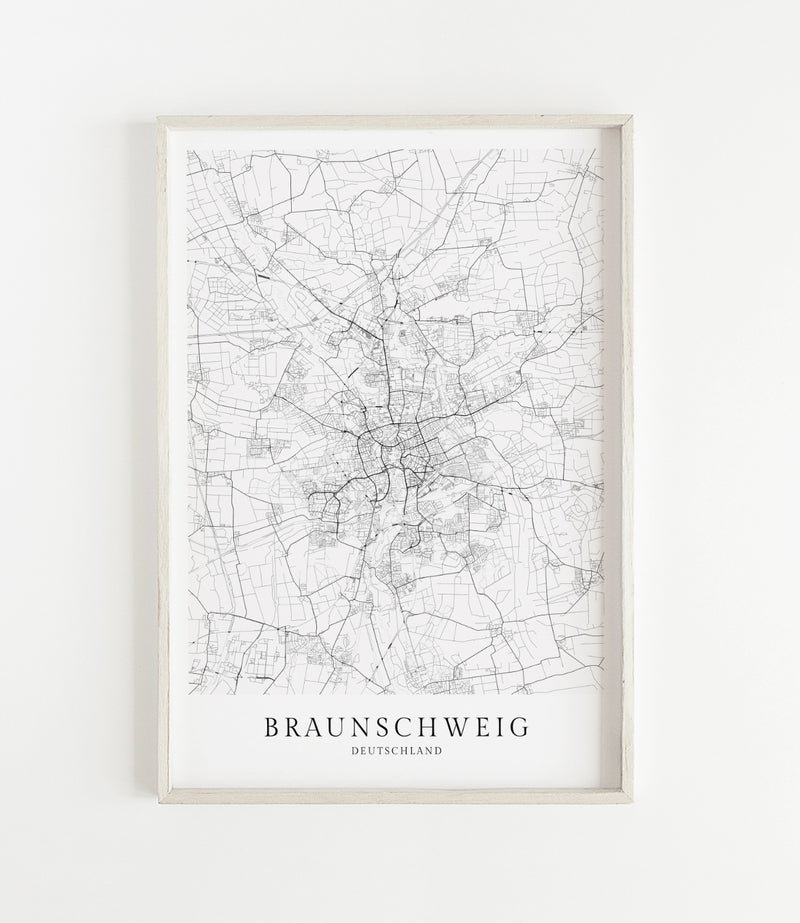 Braunschweig Stadtkarte